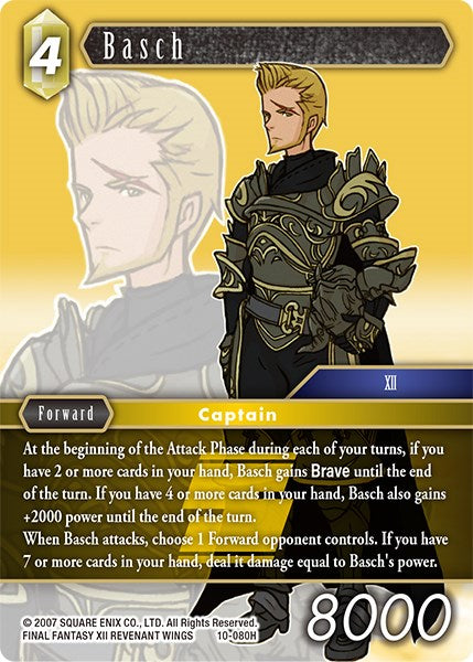 Basch [Opus X] | Total Play