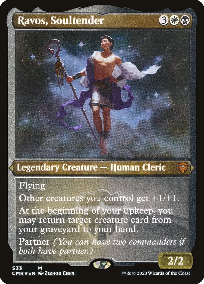 Ravos, Soultender (Etched) [Commander Legends] | Total Play