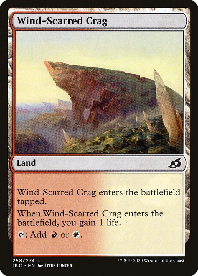 Wind-Scarred Crag [Ikoria: Lair of Behemoths] | Total Play