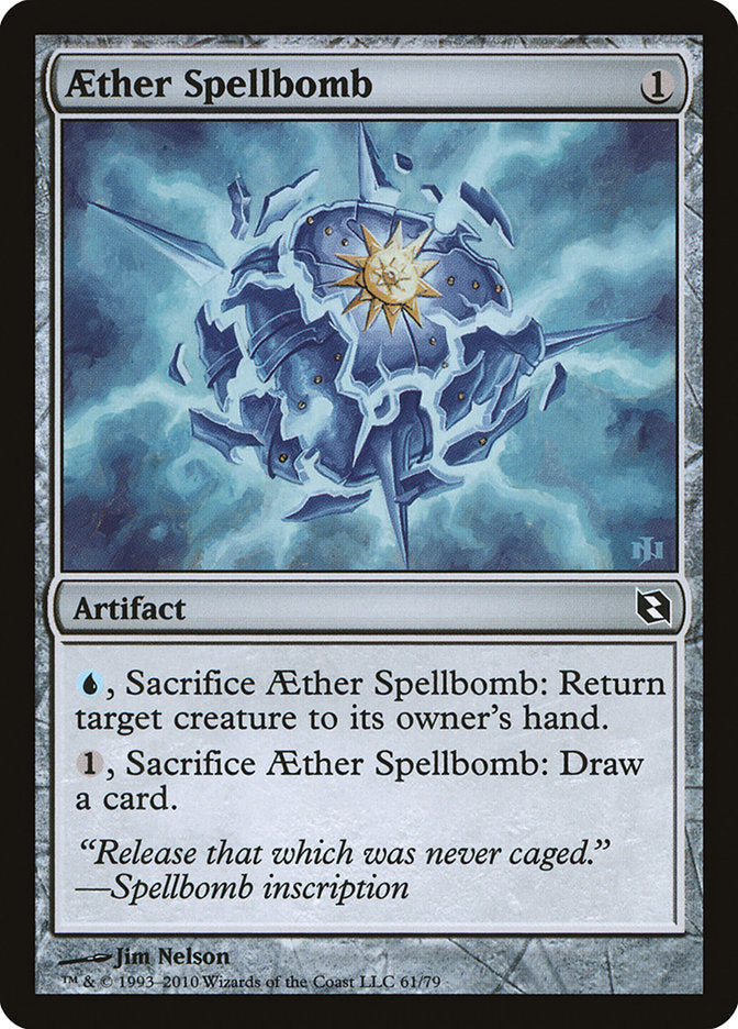 Aether Spellbomb [Duel Decks: Elspeth vs. Tezzeret] | Total Play