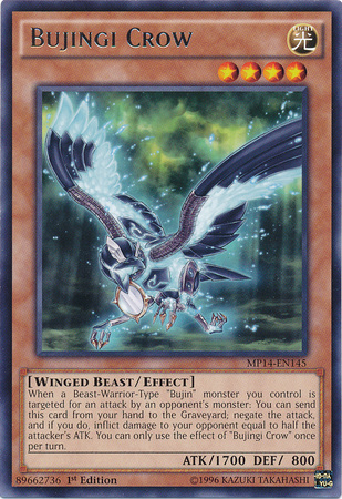 Bujingi Crow [MP14-EN145] Rare | Total Play