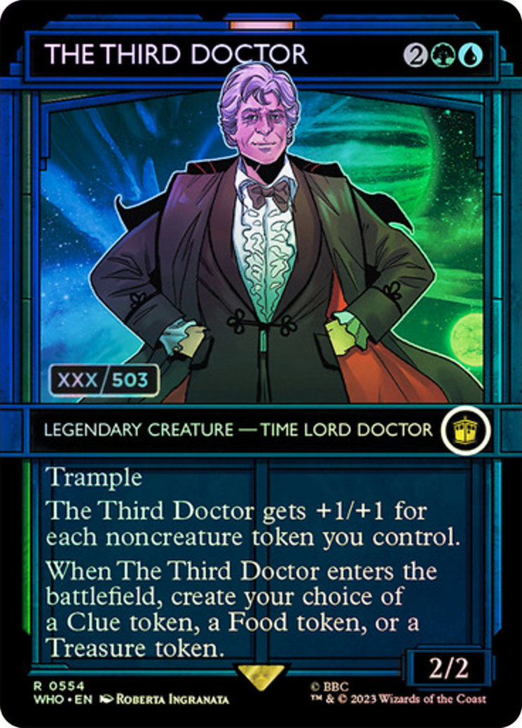 The Third Doctor (Serial Numbered) [Doctor Who] | Total Play