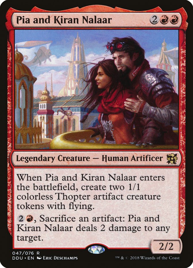 Pia and Kiran Nalaar [Duel Decks: Elves vs. Inventors] | Total Play