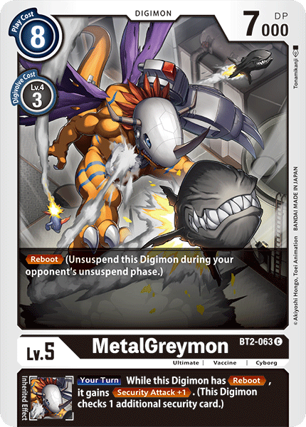 MetalGreymon [BT2-063] [Release Special Booster Ver.1.0] | Total Play