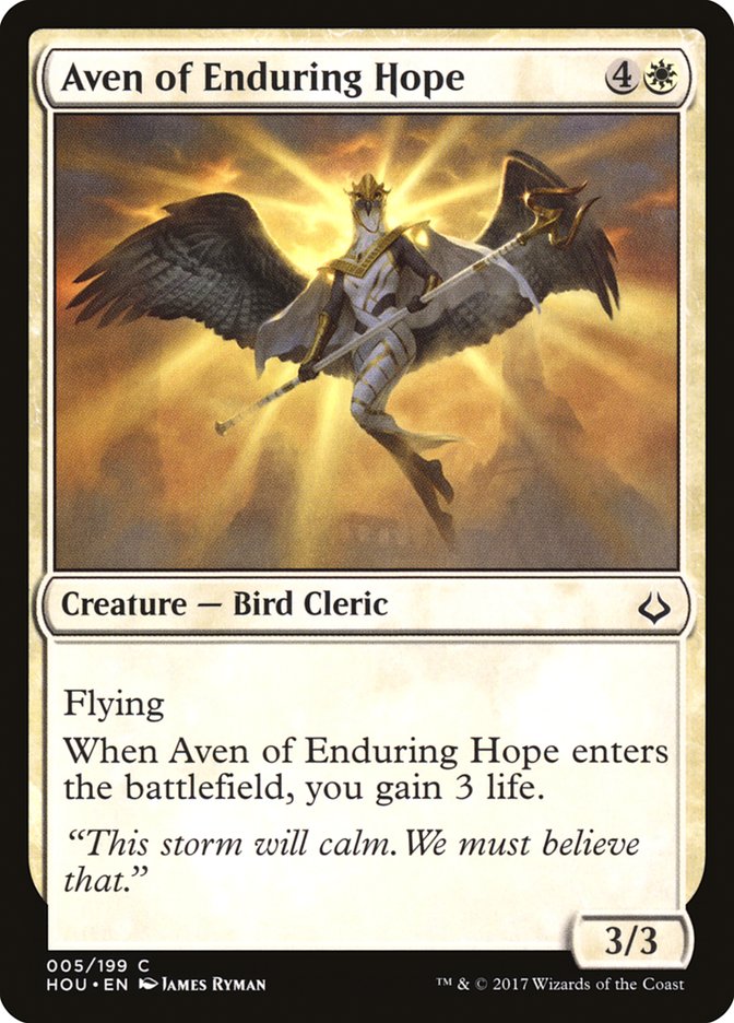 Aven of Enduring Hope [Hour of Devastation] | Total Play