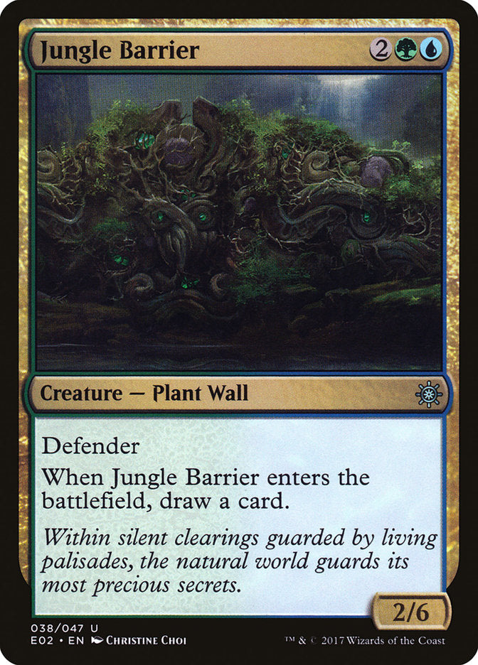 Jungle Barrier [Explorers of Ixalan] | Total Play