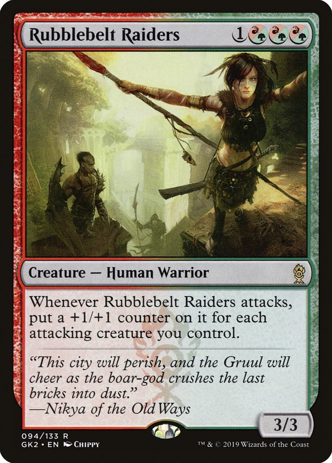 Rubblebelt Raiders [Ravnica Allegiance Guild Kit] | Total Play