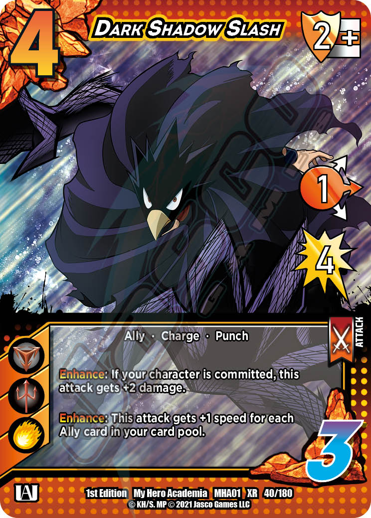 Dark Shadow Slash [Series 1 XR] | Total Play