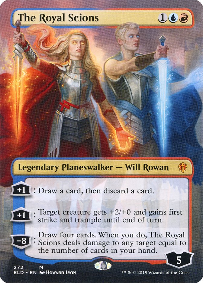 The Royal Scions (Borderless) [Throne of Eldraine] | Total Play