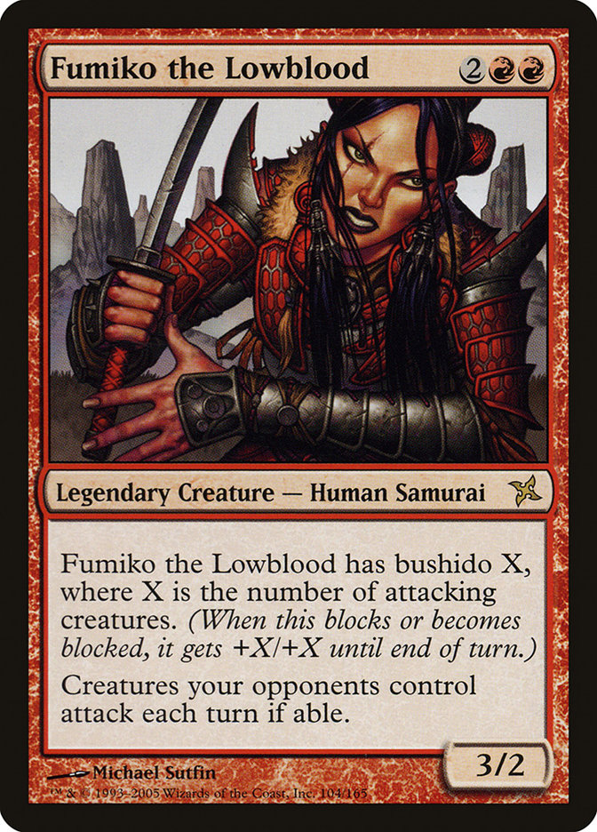 Fumiko the Lowblood [Betrayers of Kamigawa] | Total Play