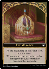 Copy (54) // The Monarch Double-Sided Token [Commander Masters Tokens] | Total Play