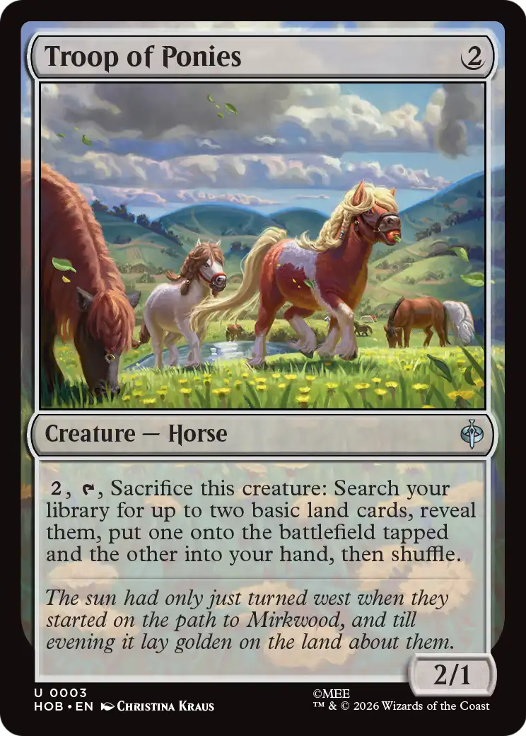 Troop of Ponies [The Hobbit] | Total Play