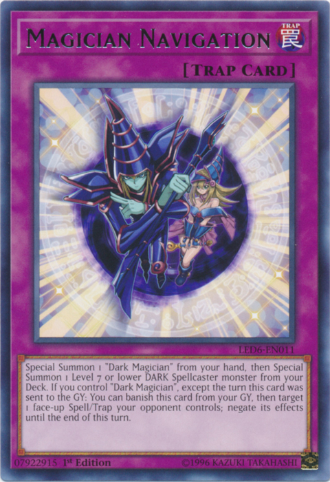 Magician Navigation [LED6-EN011] Rare | Total Play