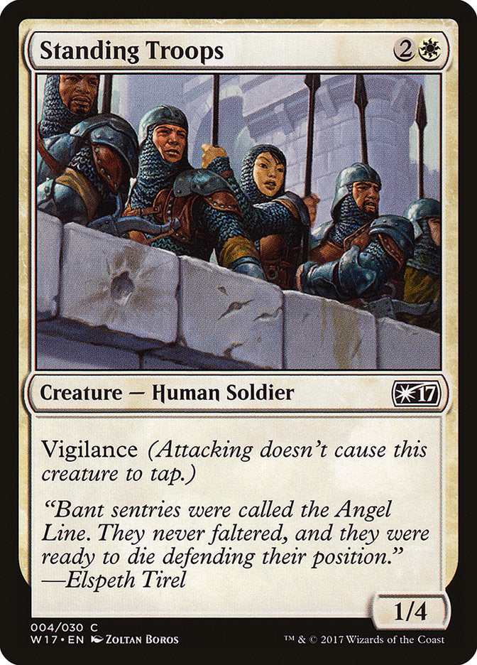 Standing Troops [Welcome Deck 2017] | Total Play