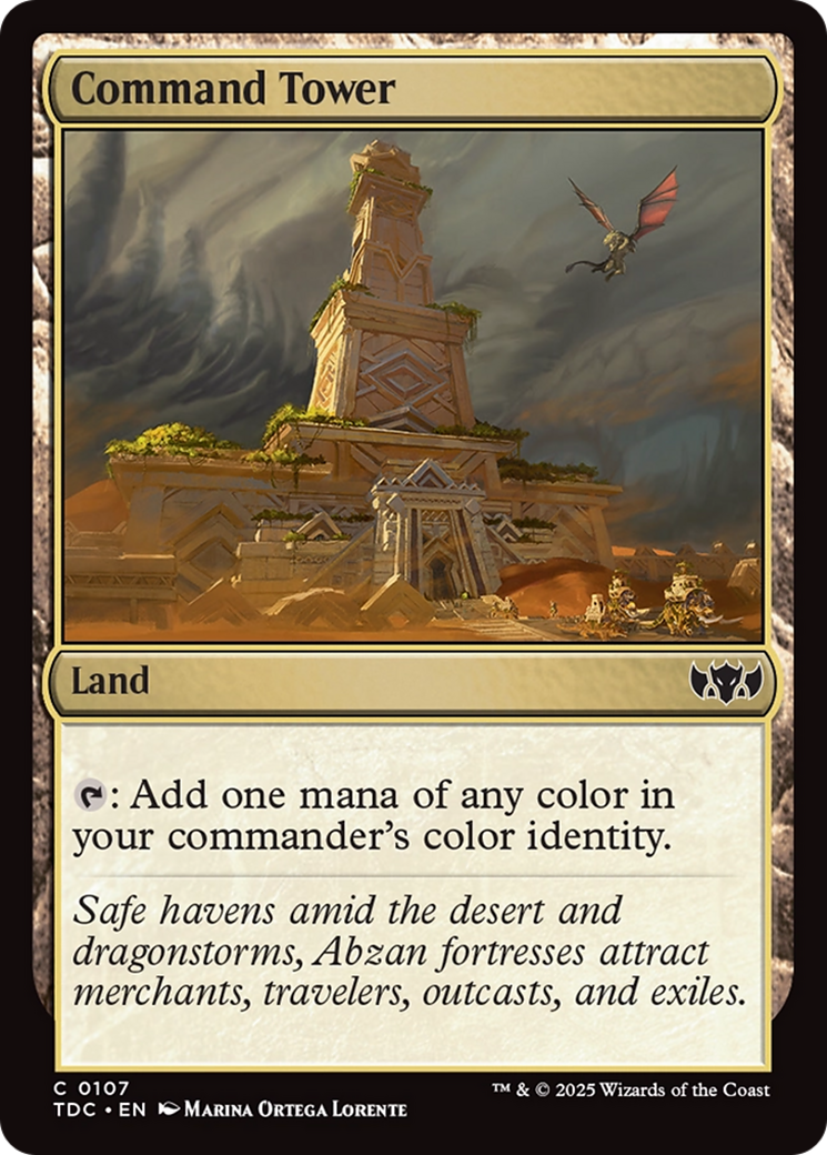 Command Tower [Tarkir: Dragonstorm Commander] | Total Play