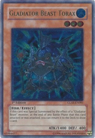 Gladiator Beast Torax [GLAS-EN081] Ultimate Rare | Total Play