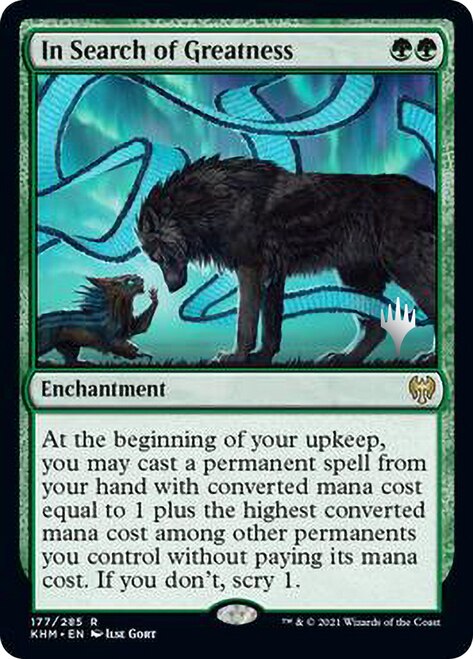 In Search of Greatness (Promo Pack) [Kaldheim Promos] | Total Play