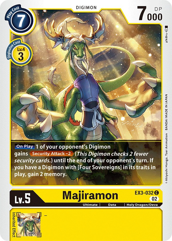 Majiramon [EX3-032] [Draconic Roar] | Total Play