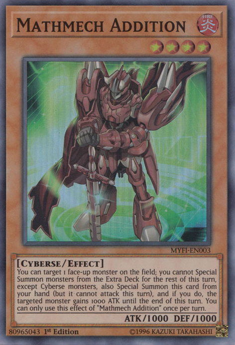 Mathmech Addition [MYFI-EN003] Super Rare | Total Play