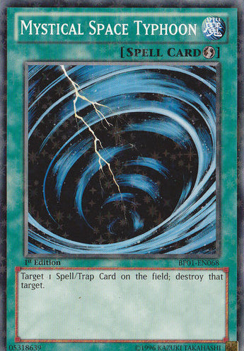 Mystical Space Typhoon [BP01-EN068] Starfoil Rare | Total Play