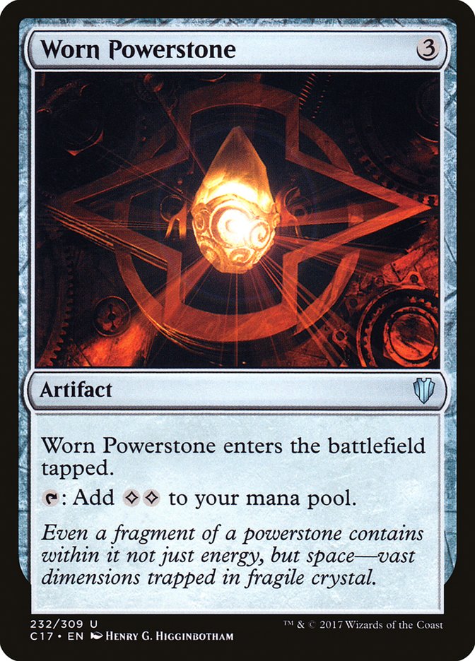 Worn Powerstone [Commander 2017] | Total Play