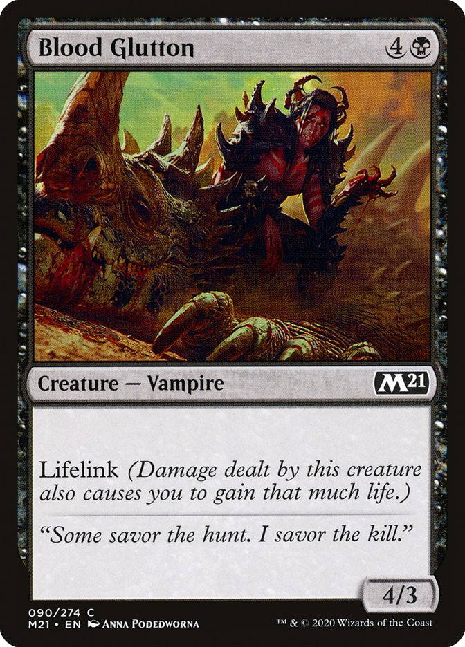 Blood Glutton [Core Set 2021] | Total Play
