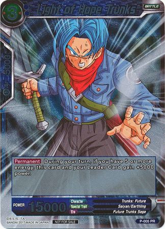 Light of Hope Trunks (P-005) [Promotion Cards] | Total Play