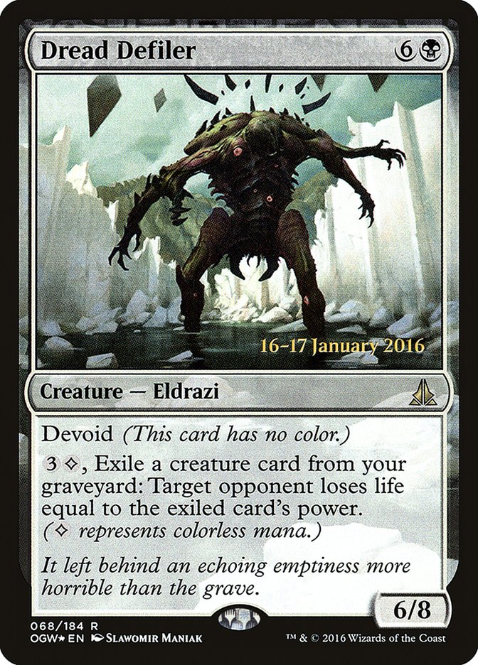 Dread Defiler [Oath of the Gatewatch Prerelease Promos] | Total Play