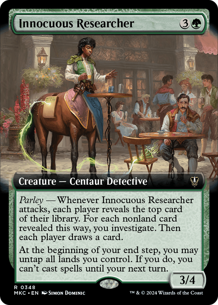 Innocuous Researcher (Extended Art) [Murders at Karlov Manor Commander] | Total Play