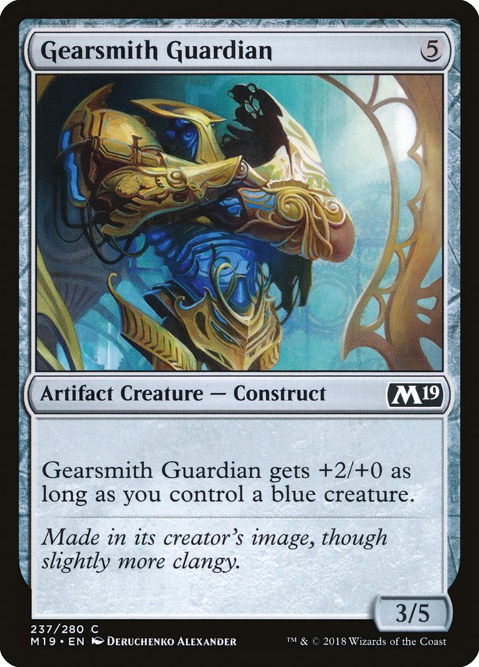 Gearsmith Guardian [Core Set 2019] | Total Play