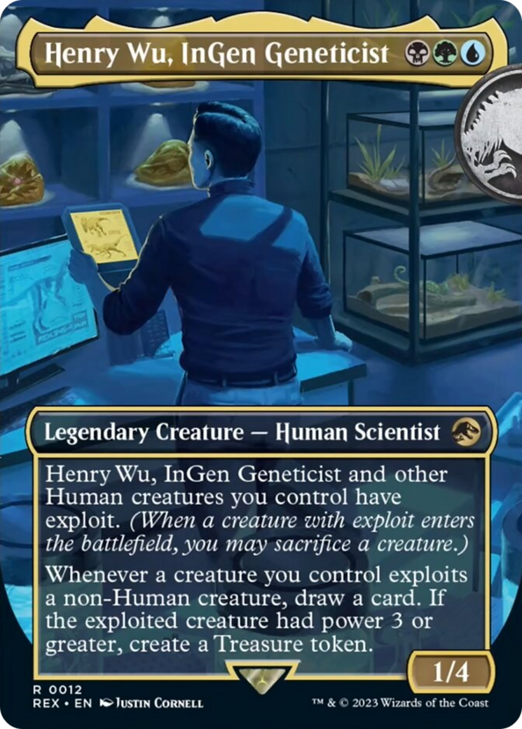 Henry Wu, InGen Geneticist (Borderless) [Jurassic World Collection] | Total Play