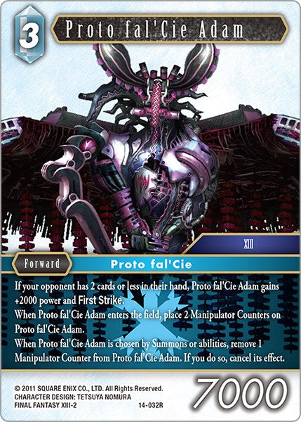 Proto fal'Cie Adam [Opus XIV: Crystal Abyss] | Total Play