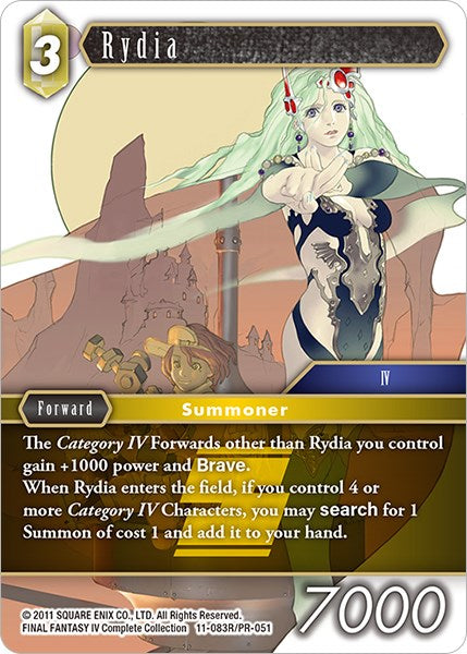Rydia [Opus XI] | Total Play