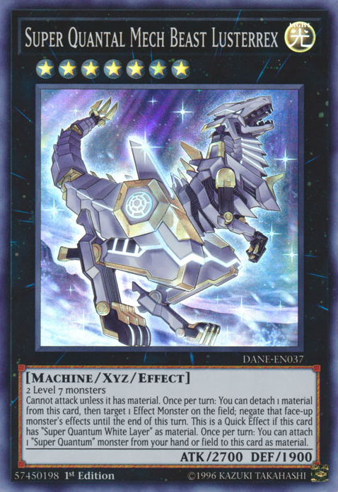 Super Quantal Mech Beast Lusterrex [DANE-EN037] Super Rare | Total Play