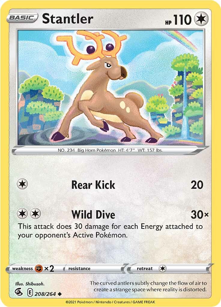 Stantler (208/264) [Sword & Shield: Fusion Strike] | Total Play