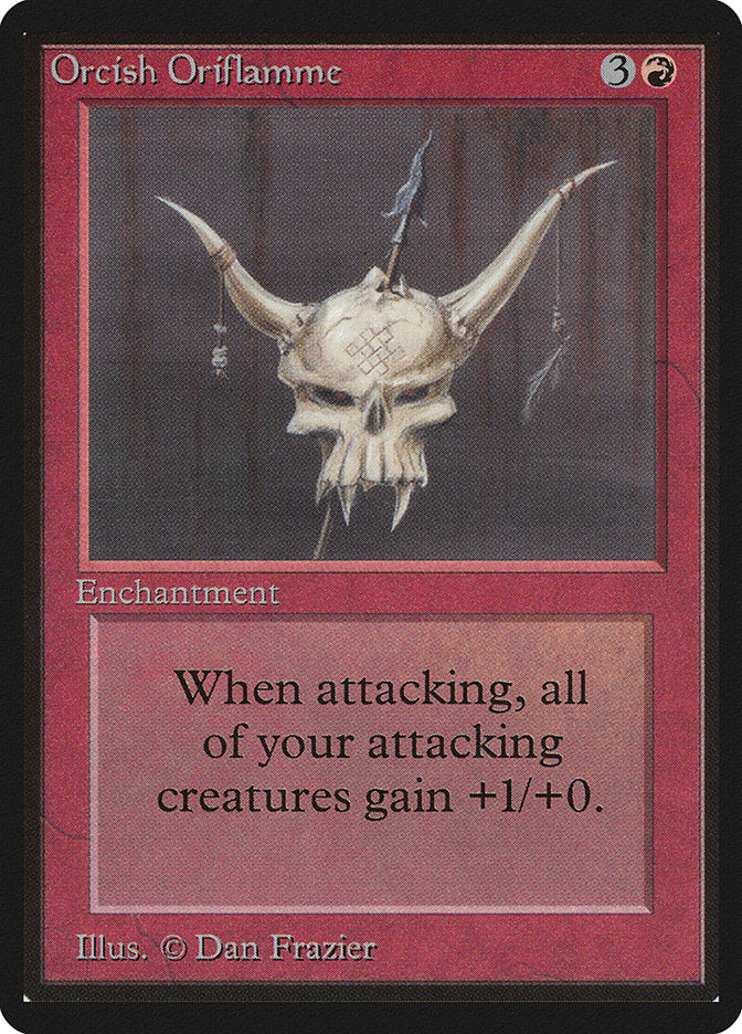 Orcish Oriflamme [Beta Edition] | Total Play