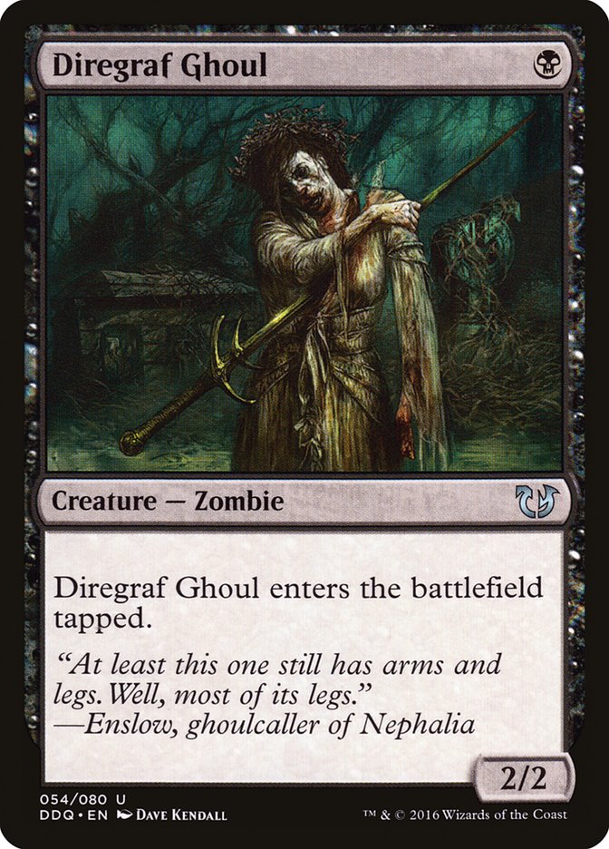 Diregraf Ghoul [Duel Decks: Blessed vs. Cursed] | Total Play
