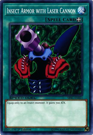 Insect Armor with Laser Cannon [SBSC-EN021] Common | Total Play