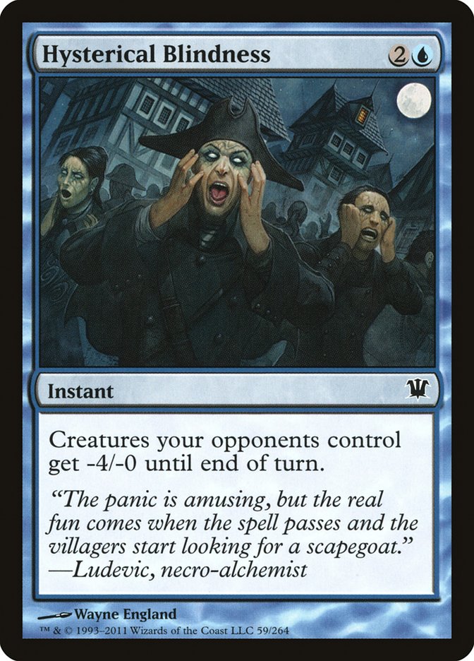 Hysterical Blindness [Innistrad] | Total Play