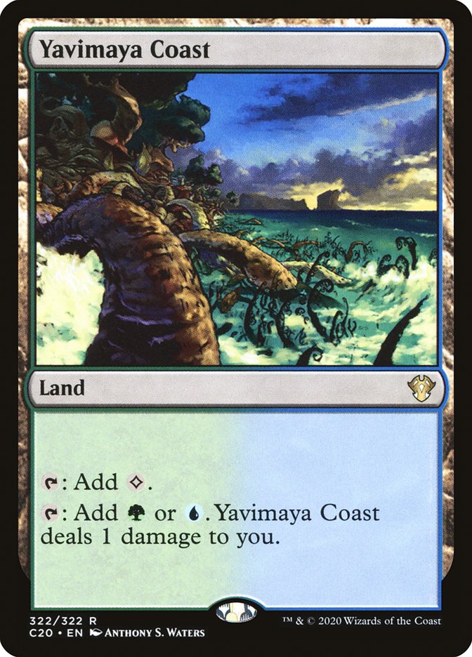 Yavimaya Coast [Commander 2020] | Total Play