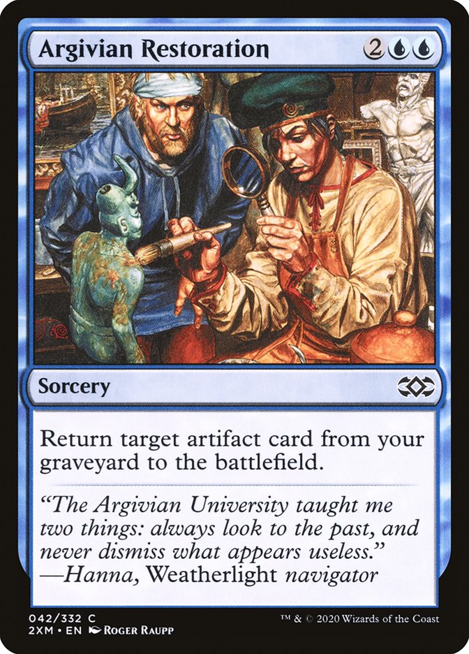 Argivian Restoration [Double Masters] | Total Play