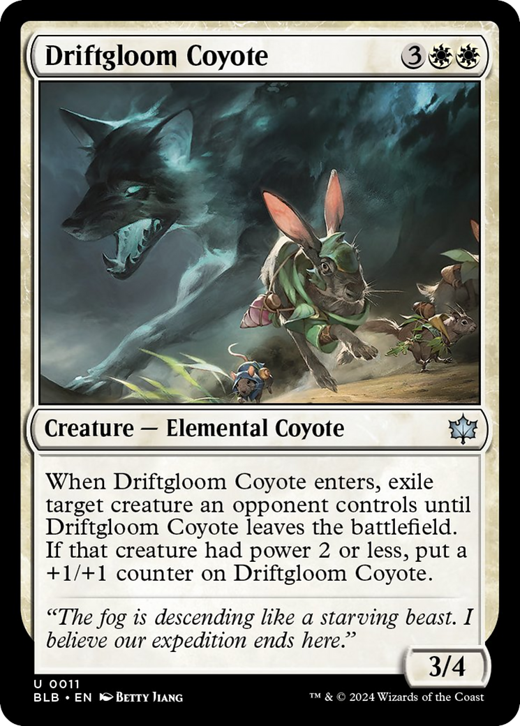 Driftgloom Coyote [Bloomburrow] | Total Play