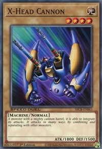 X-Head Cannon [SBCB-EN063] Common | Total Play