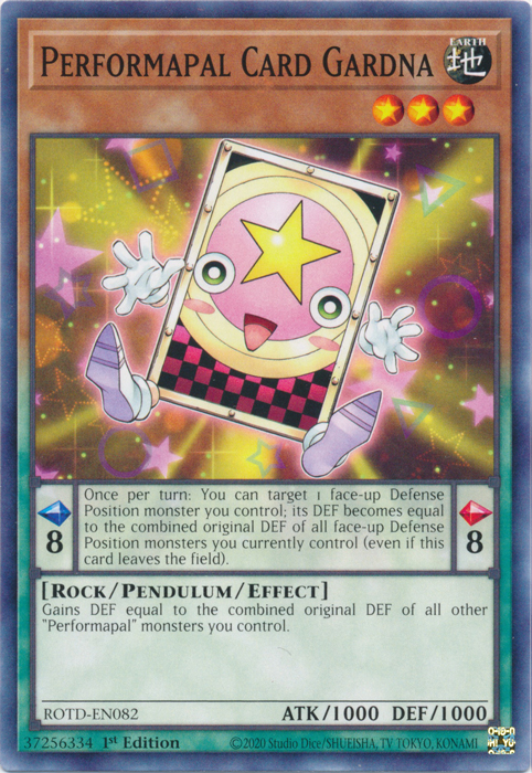 Performapal Card Gardna [ROTD-EN082] Common | Total Play
