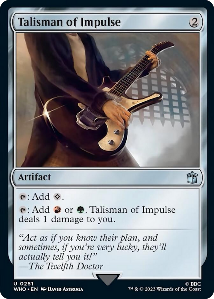 Talisman of Impulse [Doctor Who] | Total Play