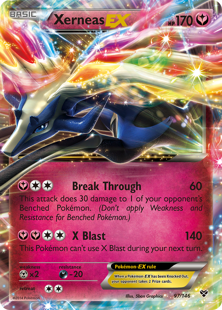 Xerneas EX (97/146) [XY: Base Set] | Total Play