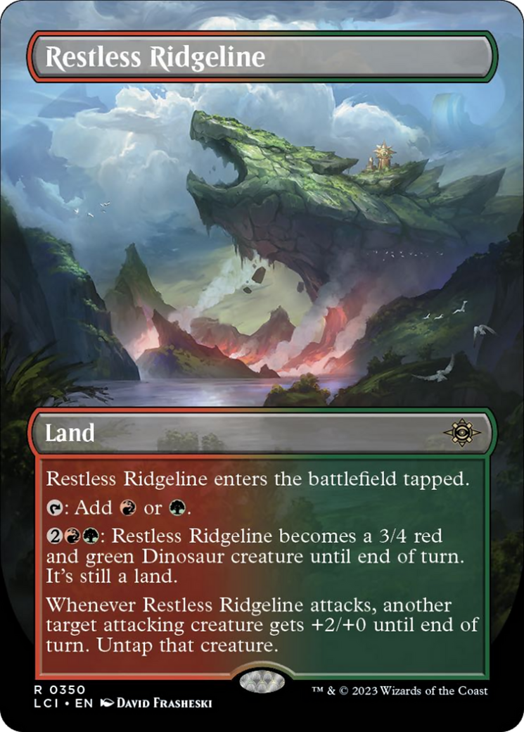 Restless Ridgeline (Borderless) [The Lost Caverns of Ixalan] | Total Play