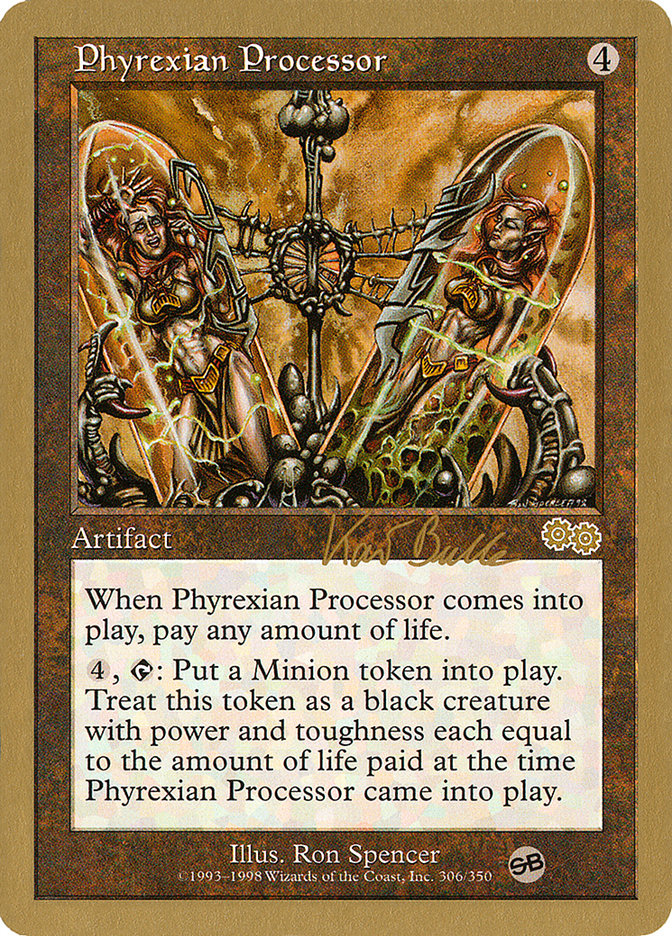 Phyrexian Processor (Kai Budde) (SB) [World Championship Decks 1999] | Total Play