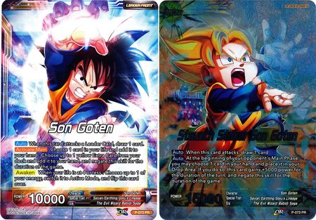 Son Goten // Staunch Striker Son Goten (P-073) [Promotion Cards] | Total Play