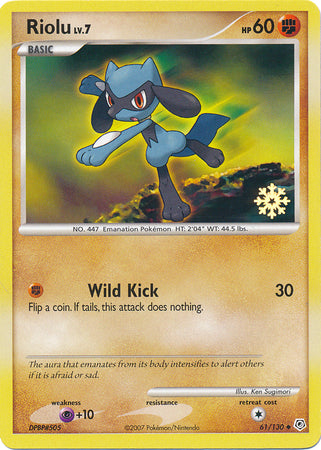 Riolu (61/130) [Countdown Calendar Promos] | Total Play
